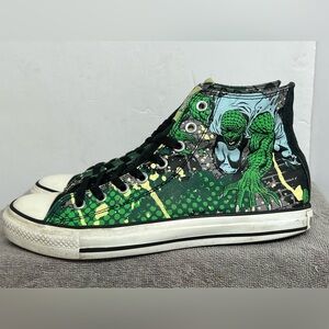 RARE DC Comics "Killer Croc" Converse Chuck Taylor All Star Shoes Size Men's 9